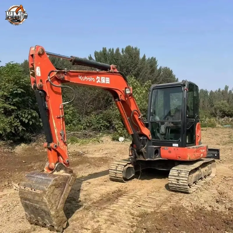Cheap Used Kubota 155 Crawler Excavator For Construction Machines China Factory Price