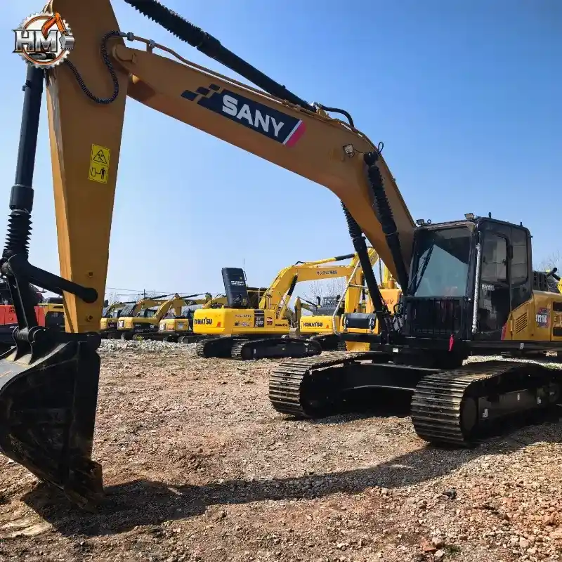 Durable Used SANY SY215C Hydraulic Excavator Good Condition Powerful Equipment (6)