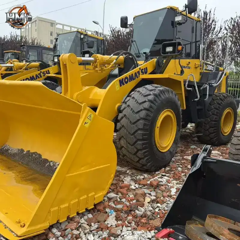 Factory-direct Used Komatsu WA380 Loader Construction Equipment Price 