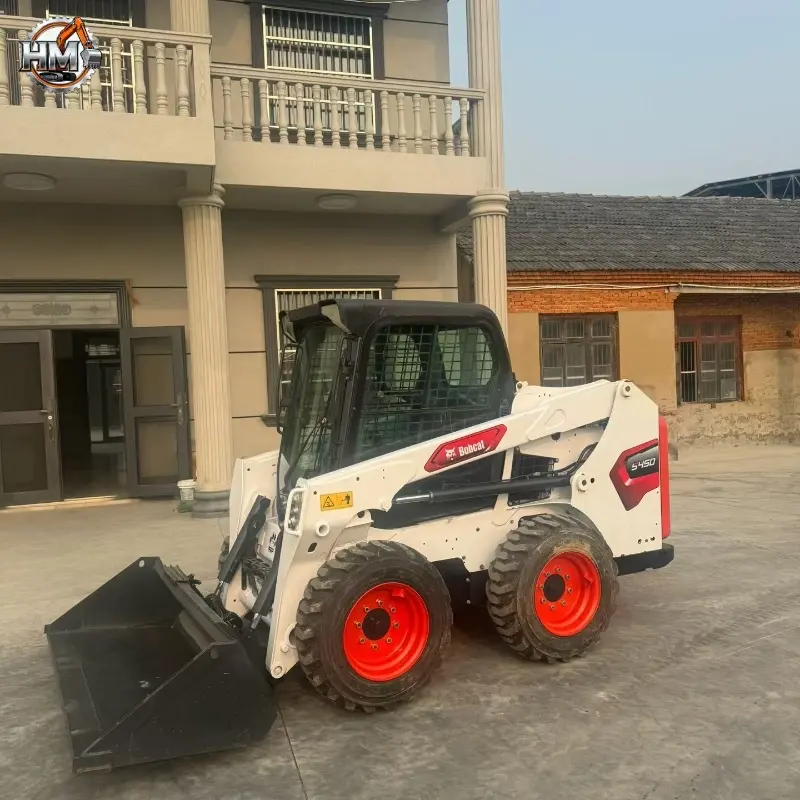 Good-condition Used Bobcat S450 Skid Loader Construction Equipment Price