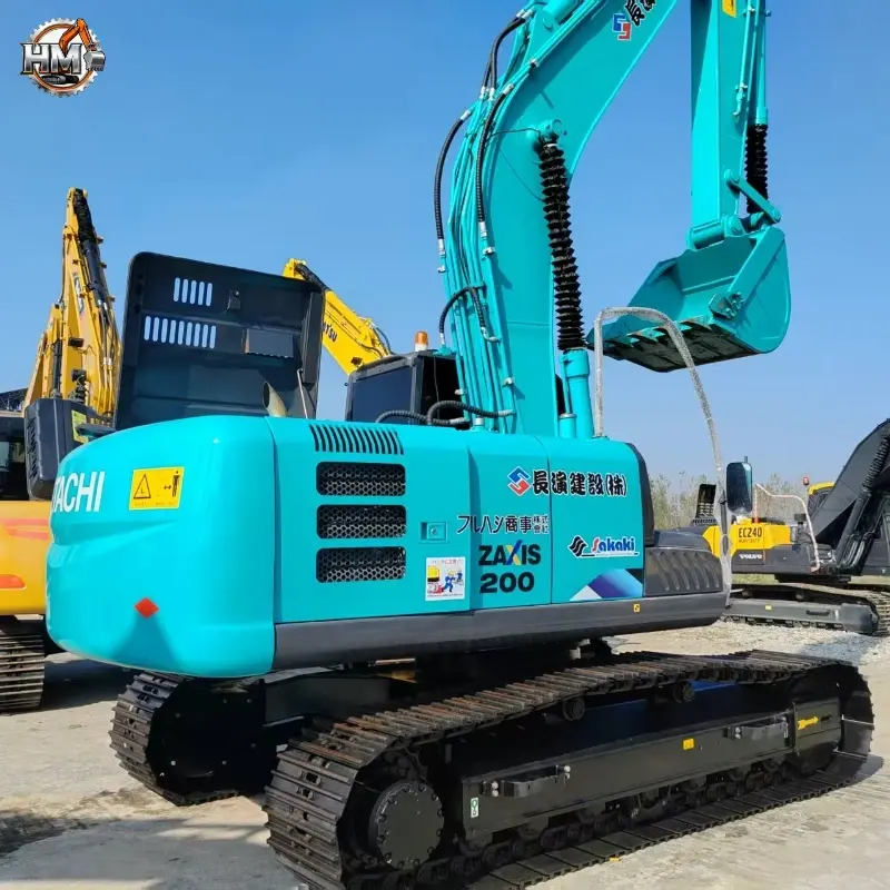 High Cost Performance Used Hitachi ZX200 Medium Hydraulic Construction Machine Low Price Supplier