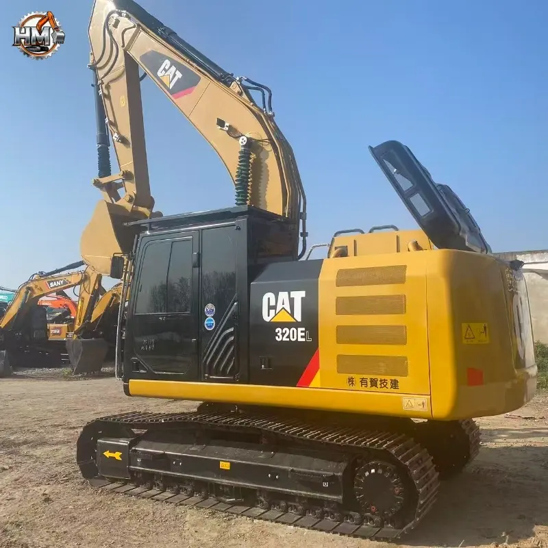 High Performance Used Caterpillar 320EL Crawler Excavator Nice Condition Global Supply