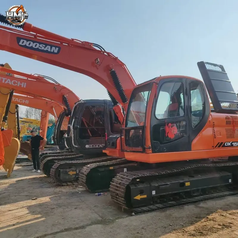 High Quality Used Doosan DX150LC Hydraulic Excavator (1)
