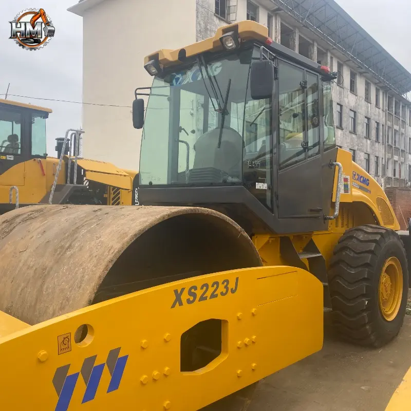 High Quality Used XCMG 223J Road Roller Road Construction Equipment Price 