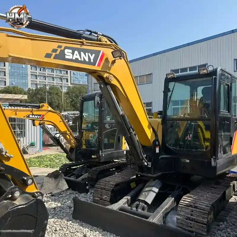 Hot Sale Used Sany SY55C Medium Crawler Excavator Good Condition For Sale (1)