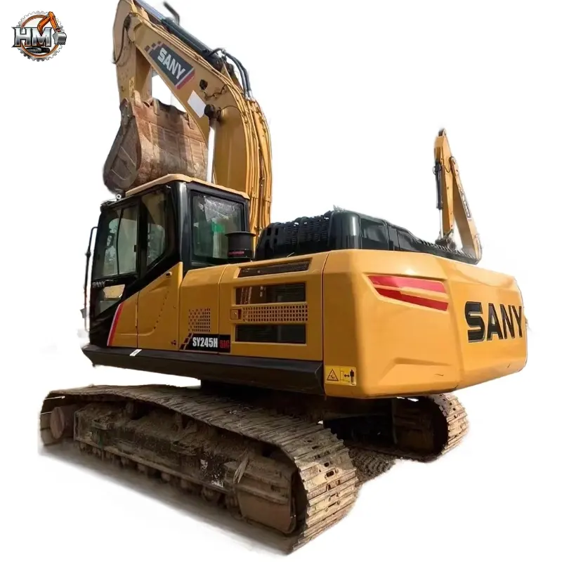 Original Second-hand Sany SY245HSLC Tracked Excavator Equipment Good Condition For Sale