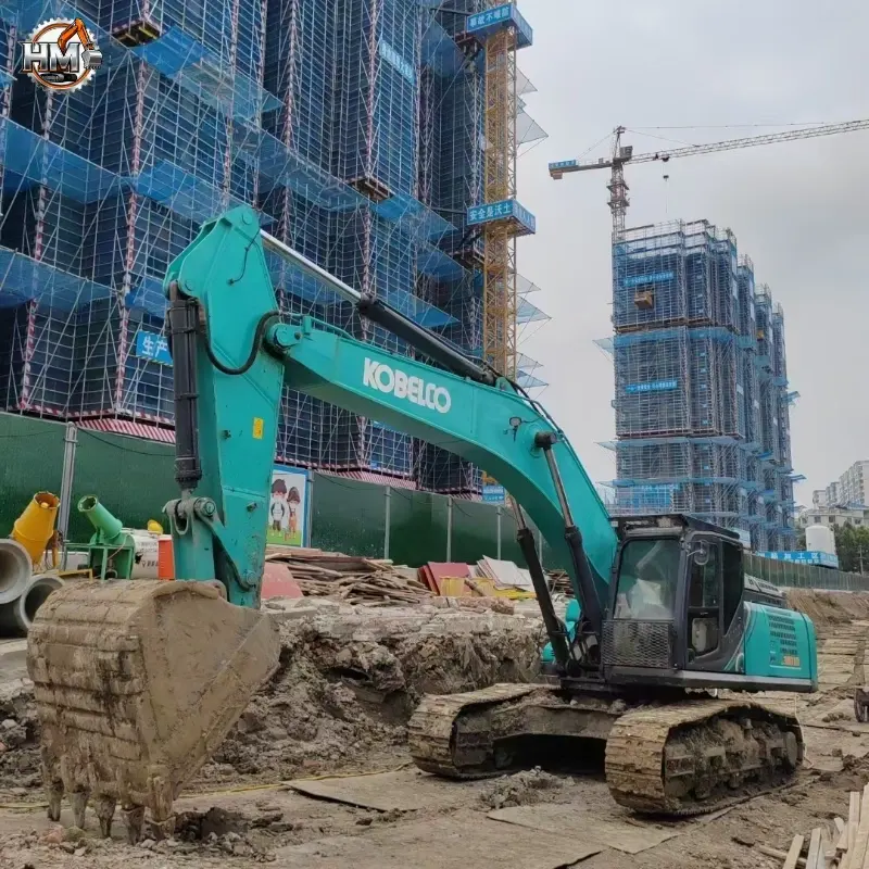 Powerful Used KOBELCO SK380XD Crawler Digger Nice Condition Equipment
