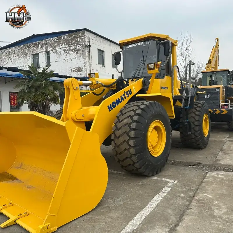 Cargadora Komatsu WA470 usada de primera calidad, proveedor chino, precio de maquinaria de construcción 