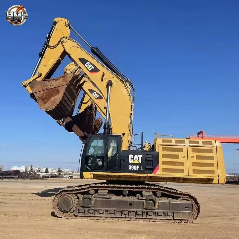 Second hand Caterpillar 390E Crawler Excavator Heavy Duty Machine For Sale