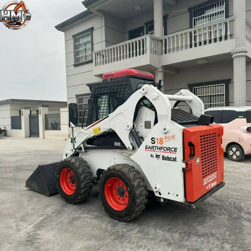 Used Bobcat S18 Skid steer loader With Low Working Hours (1)