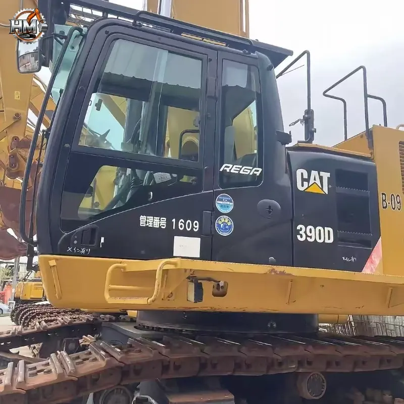 Used Caterpillar 390D Hydraulic Excavator Large Construction Equipment Supplier