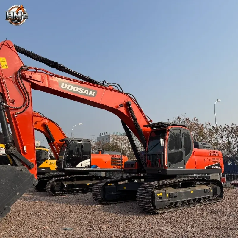 Used Doosan DX340LC-9C Heavy Crawler Excavator High Quality Construction Equipment