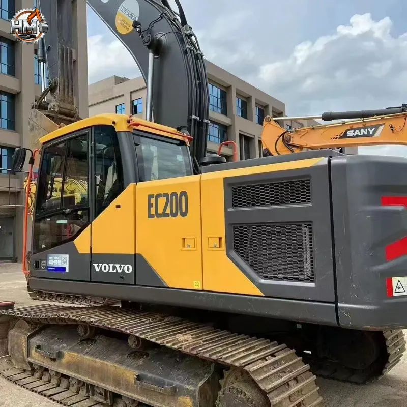 Well Maintained Second Hand VOLVO 200ES Excavator Reliable China Supplier