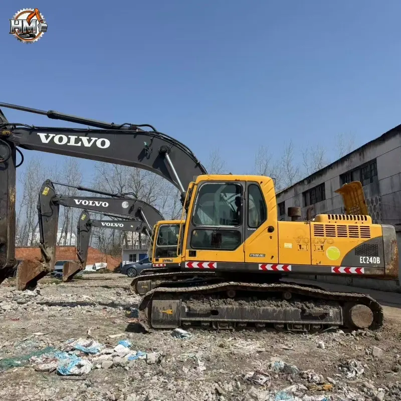 Well Maintained Second Hand VOLVO EC240B Medium Excavator for Sale