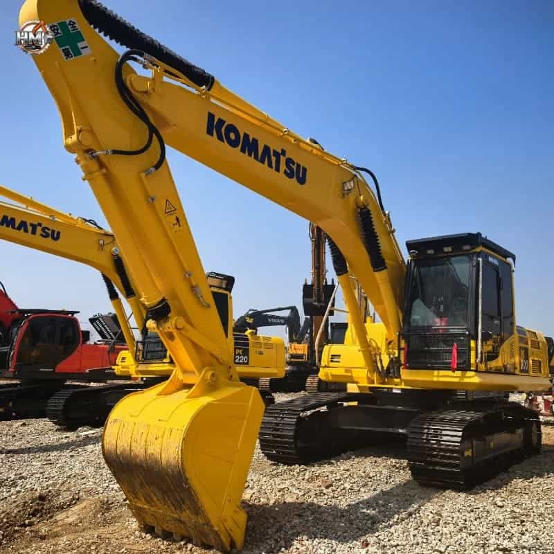 Well-maintained Used Komatsu PC200 Excavator Construction Machine Price (16)