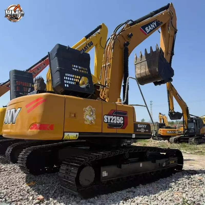 Well-maintained Used Sany SY235C Hydraulic Engineering Machinery Competitive Price China Factory